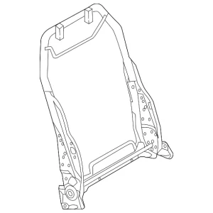 Seat Back Frame - Mazda (BDGF-88-630)
