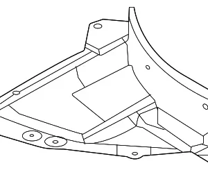 Deflector Shield - Mazda (VA90-56-14Y)