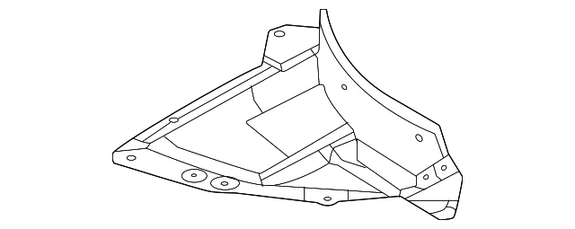 Deflector Shield - Mazda (VA80-56-13Y)