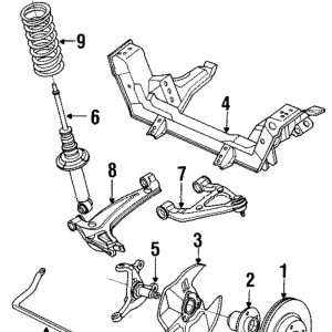 Strut - Mazda (NA53-34-700B)
