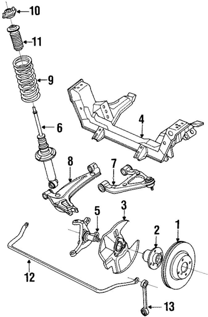 Knuckle - Mazda (NA23-33-021A)