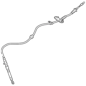 Automatic Transmission Shifter Cable - Mazda (BN8E-46-500B)