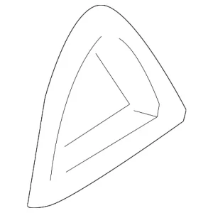 Bezel - Mazda (F151-88-1L9A)