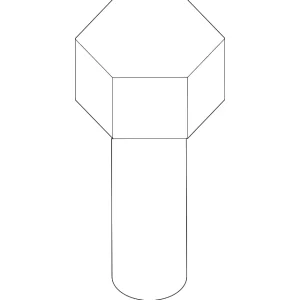 Oil Inlet Tube Eye Bolt - Mazda (L3K9-14-618A)