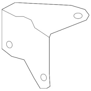 Bracket - Mazda (L33E-13-520A)