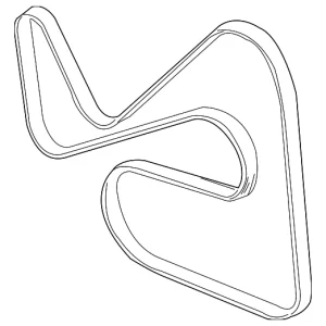 Serpentine Belt - Mazda (ZZC5-18-381A)