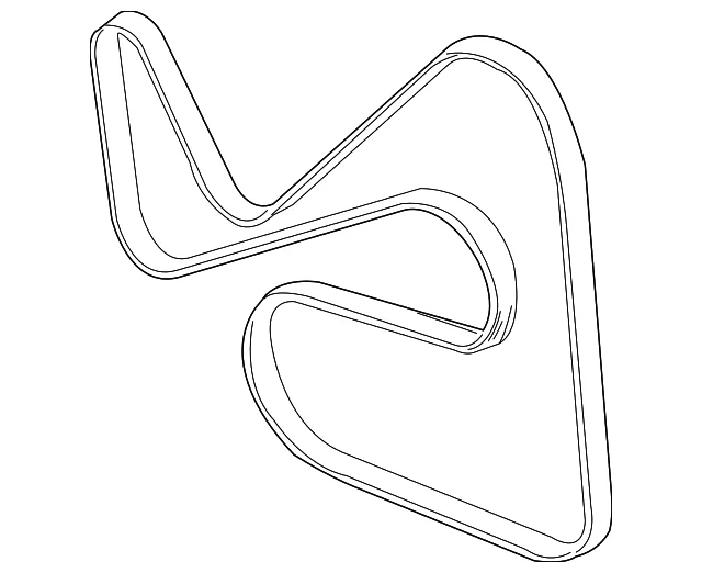 Serpentine Belt - Mazda (ZZC5-18-381A)