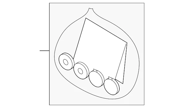 License Frame Protector - Mazda (TK25-51-2NXA)