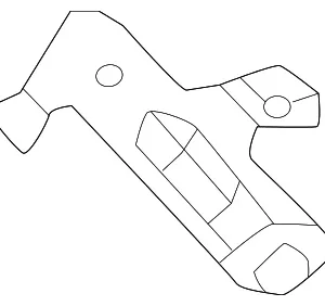 Under Cover Bracket - Mazda (DN4E-56-48X)