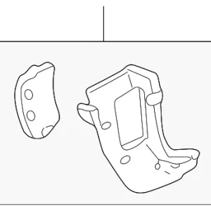 Cowl Kick Panel - Mazda (LC62-68-390B-80)