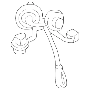 Socket & Wire - Mazda (KB8A-51-155)