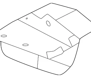 Deflector - Mazda (DN4E-51-PV1)