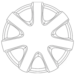 Wheel Cover - Mazda (GM6G-37-170)