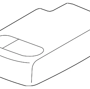 Armrest Base - Mazda (TK48-88-3B1-02)