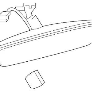 Mirror Inside - Mazda (KB8C-69-220)