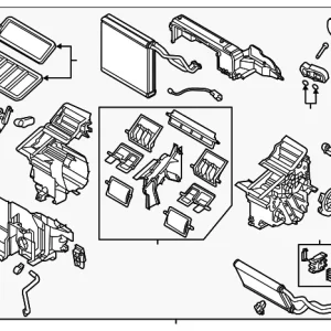AC & Heater Assembly - Mazda (BJE3-61-130C)