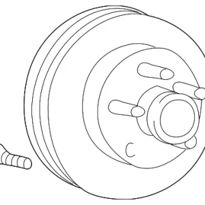Hub Assembly - Mazda (1F01-33-251A)