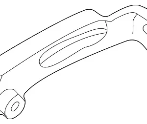 Alternator Adjust Bracket - Mazda (FSD7-18-361)