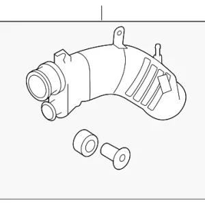 Intake Pipe - Mazda (L33X-13-230A)