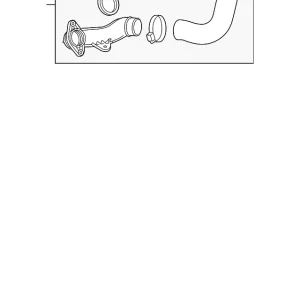 Air Inlet Pipe - Mazda (PY8W-13-330D)