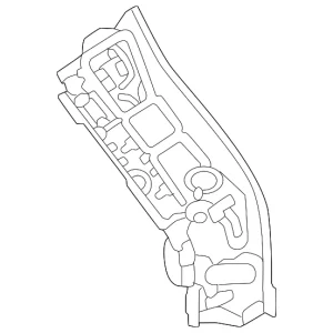 Lower Pillar Reinforced - Mazda (KMV6-70-4H1)