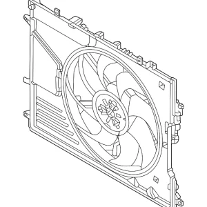 Fan Assembly - Mazda (PX8F-15-025)