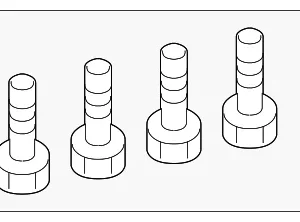 Mount Bolt - Mazda (9KDB-00-612)