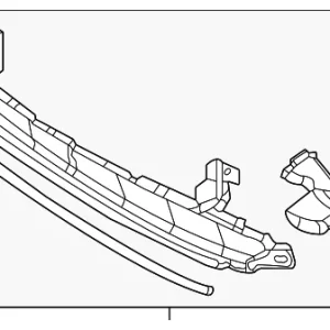 Lower Grille - Mazda (DGH9-50-1T0)
