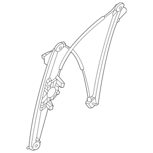 Window Regulator - Mazda (VA40-58-590A)