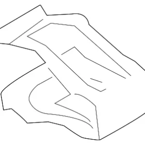 Lower Center Pillar Trim Retainer Clip - Mazda (ZZCA-67-245)