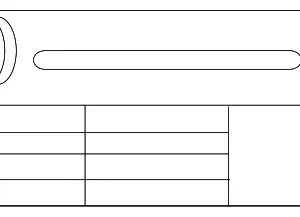 Tire Press Label - Mazda (TD11-69-014A)