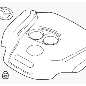 Engine Cover - Mazda (PXM3-10-2F0A)