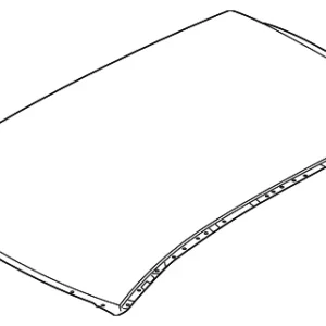 Roof Panel - Mazda (BBY9-70-600)