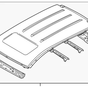 Roof Assembly - Mazda (CGY2-70-60X)