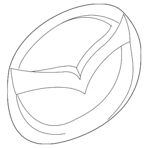 Emblem - Mazda (GS2A-51-731)