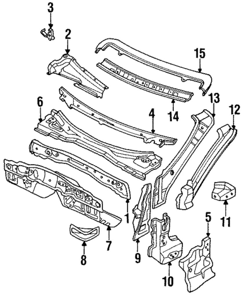 Header - Mazda (NA01-70-640)