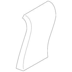Rear Panel Trim - Mazda (KMW7-64-471-02)