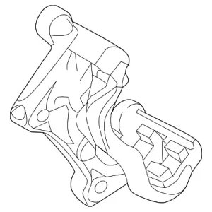 Caliper Mount - Mazda (G44A-26-281)