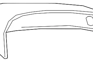 Door Mirror Cap - Left - Mazda (BDTS-69-1N7-51)