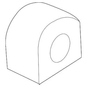 Stabilizer Bar Bushing - Mazda (GP9A-34-156)