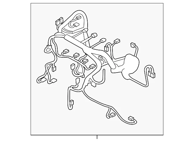 Engine Harness - Mazda (BGEF-67-020A)