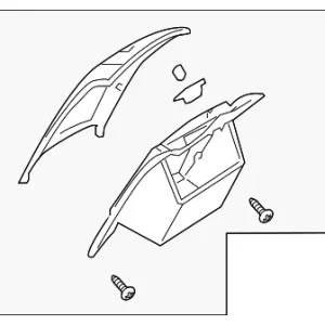 Storage Compartment - Mazda (F151-64-50XA-02)