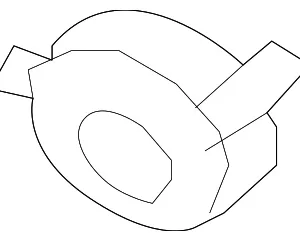 Reservoir Hose Retainer - Mazda (CY02-15-285B)