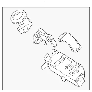Steering Lock - Mazda (GS3L-66-150B)