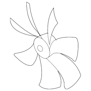 Fan Blade - Mazda (CA27-15-140)