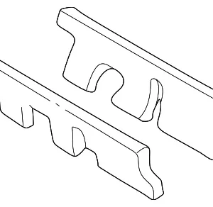 Compressor Assembly Insulator - Mazda (KJ01-13-1D2)