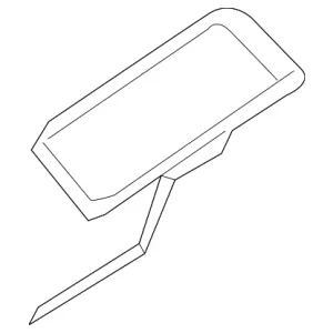 Trunk Trim Panel Insert - Mazda (N243-69-501)