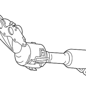 Exhaust Manifold - Mazda (L3B4-20-50XE)