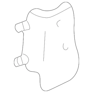 Air Deflector Bracket - Mazda (N053-68-3CX-80)