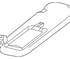 Sun-Visor - Mazda (BCJH-69-270E-75)